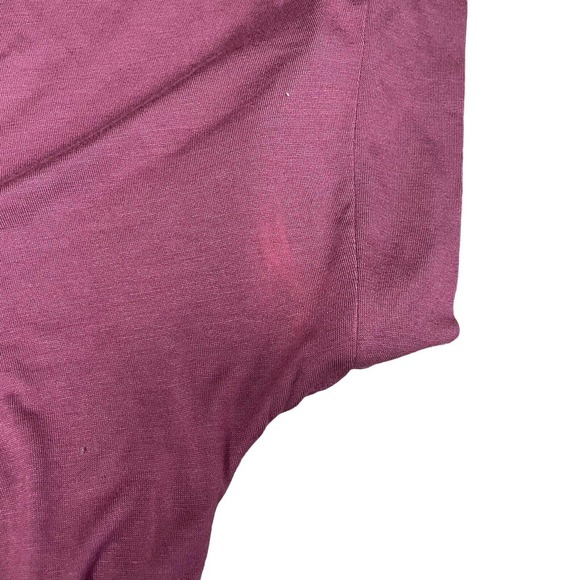 Ella Moss Purple Mini Dress Womens Size Large With Tie Back - Picture 9 of 10